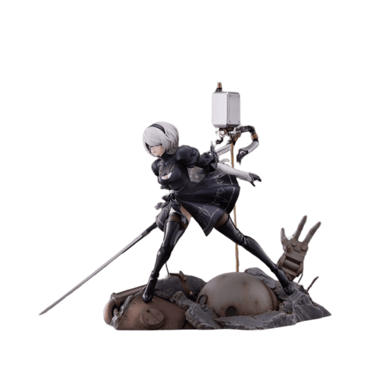NieR : Automata Ver1. 1a 2B (Deluxe Ver.) (re-run) 1/7 Scale Figure By Aniplex - Medaid International