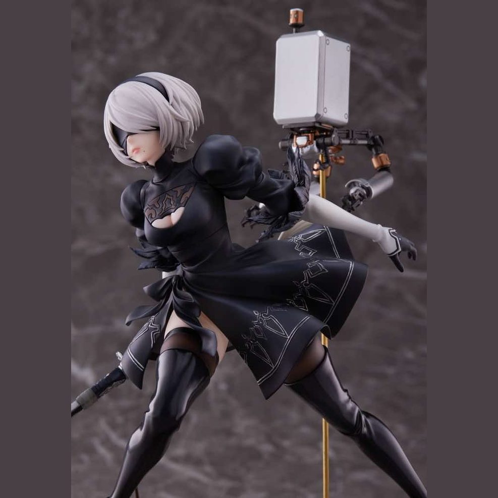 NieR : Automata Ver1. 1a 2B (Deluxe Ver.) (re-run) 1/7 Scale Figure By Aniplex - Medaid International