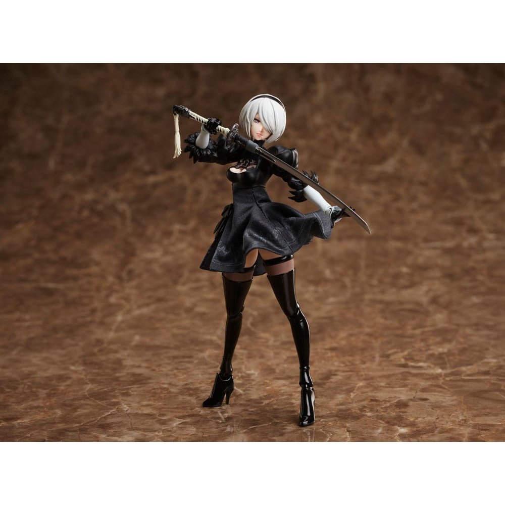 NieR Automata Ver 1.1a BUZZmod. ２B 1/12 scale action figure By ANIPLEX - Medaid International