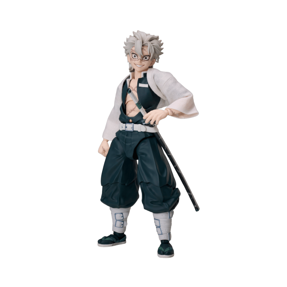 Demon Slayer: Kimetsu no Yaiba BUZZmod. Sanemi Shinazugawa 1/12 Scale Action Figure By Aniplex - Medaid International