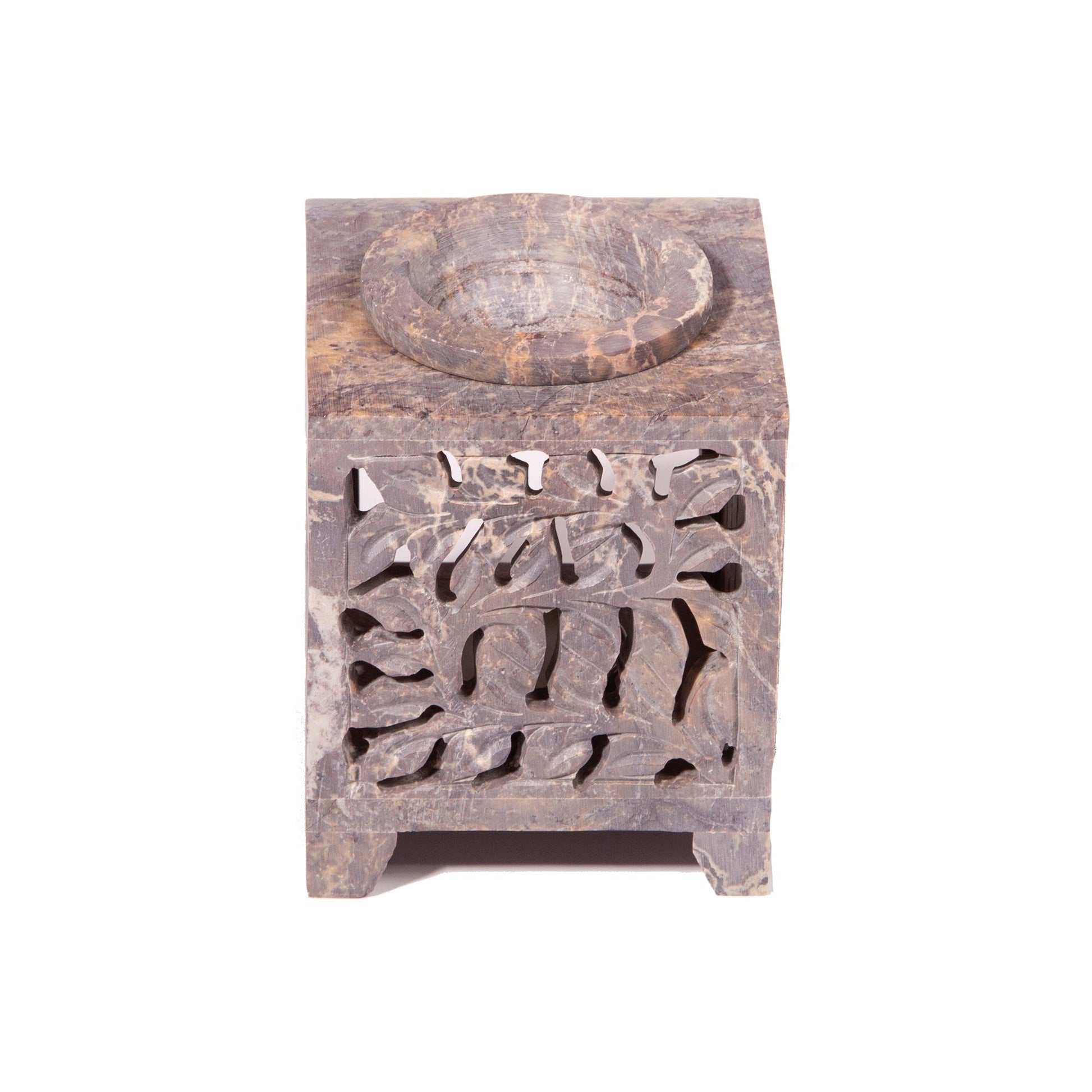 AROMA STONE CANDLE OIL BURNER - SQUARE - Medaid International