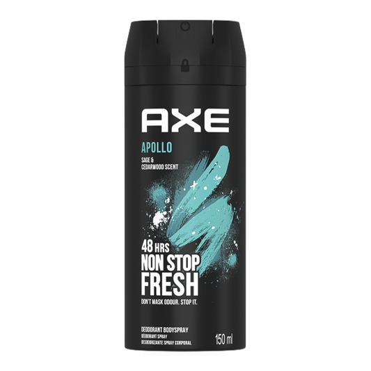 Axe Apollo Deodorant Spray Pour Homme - 150ml - Medaid