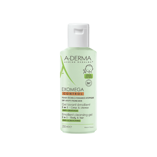 Aderma Exomega Control Emollient Cleansing Gel - Medaid