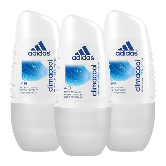 Adidas Climacool 48H Anti-Perspirant Roll-On For Her - Pack Of 3 - Medaid