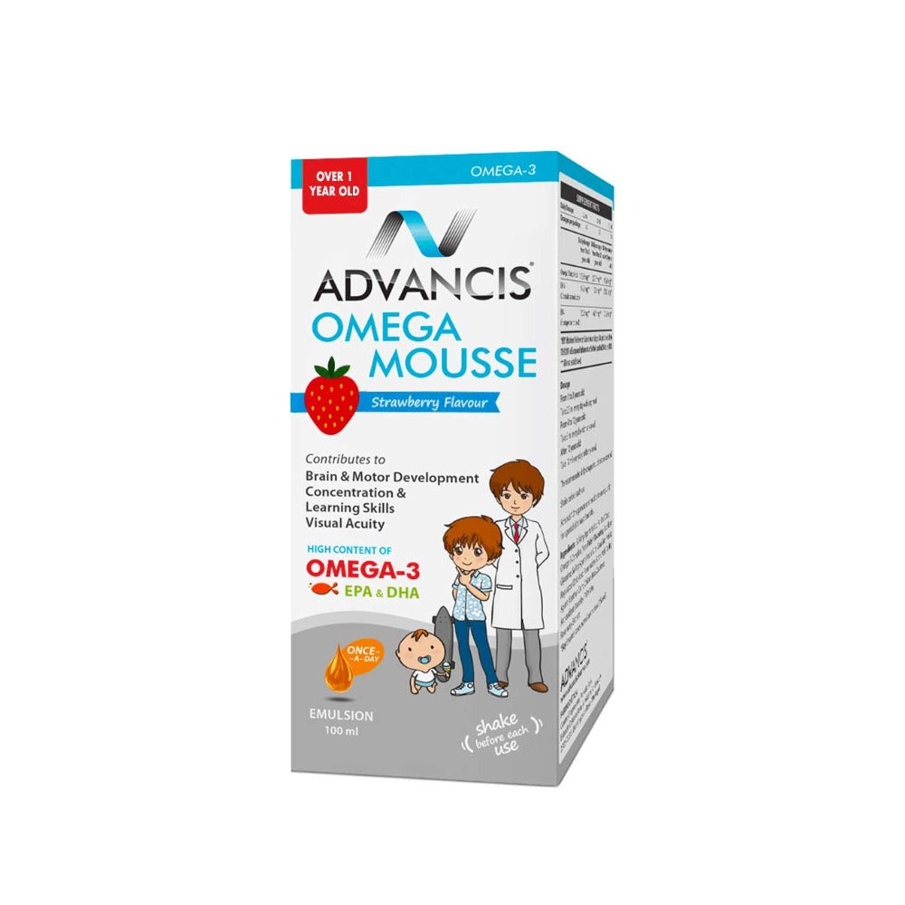 Advancis Omega Mousse Strawberry - Medaid