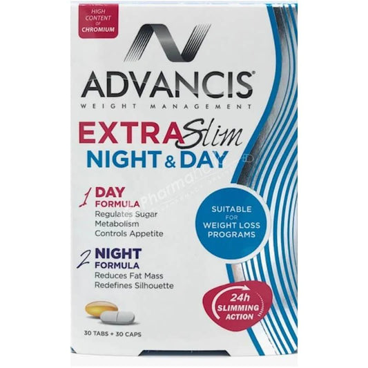 Advancis extra slim night and day 30 tablets - Medaid - Lebanon