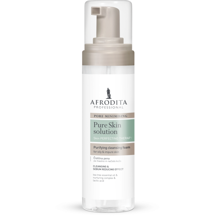 Afrodita Pure Skin Solution Purifying Cleansing Foam - 200 ml - Medaid