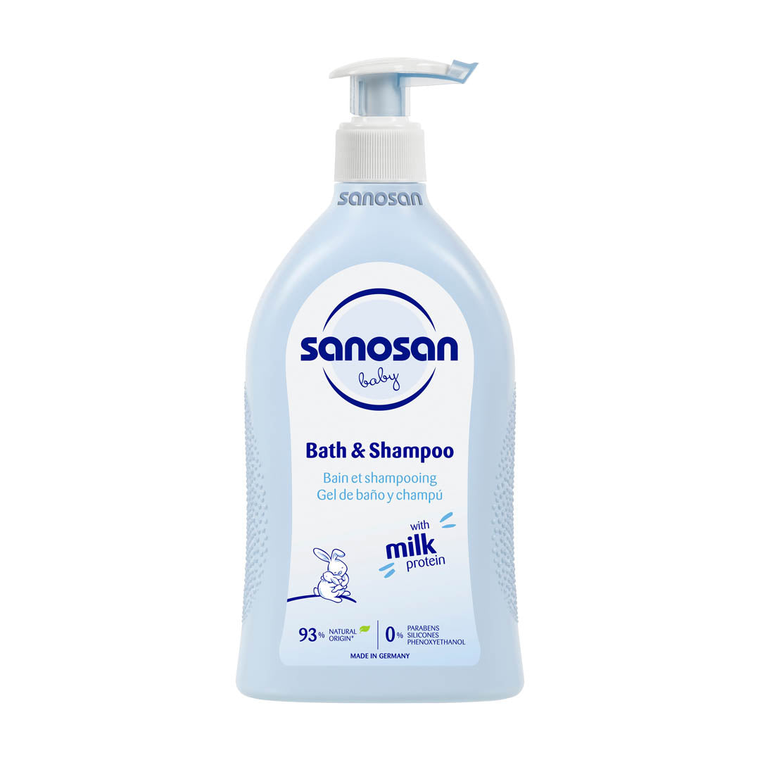 Sanosan Baby Bath & Shampoo 500 ML - Medaid International