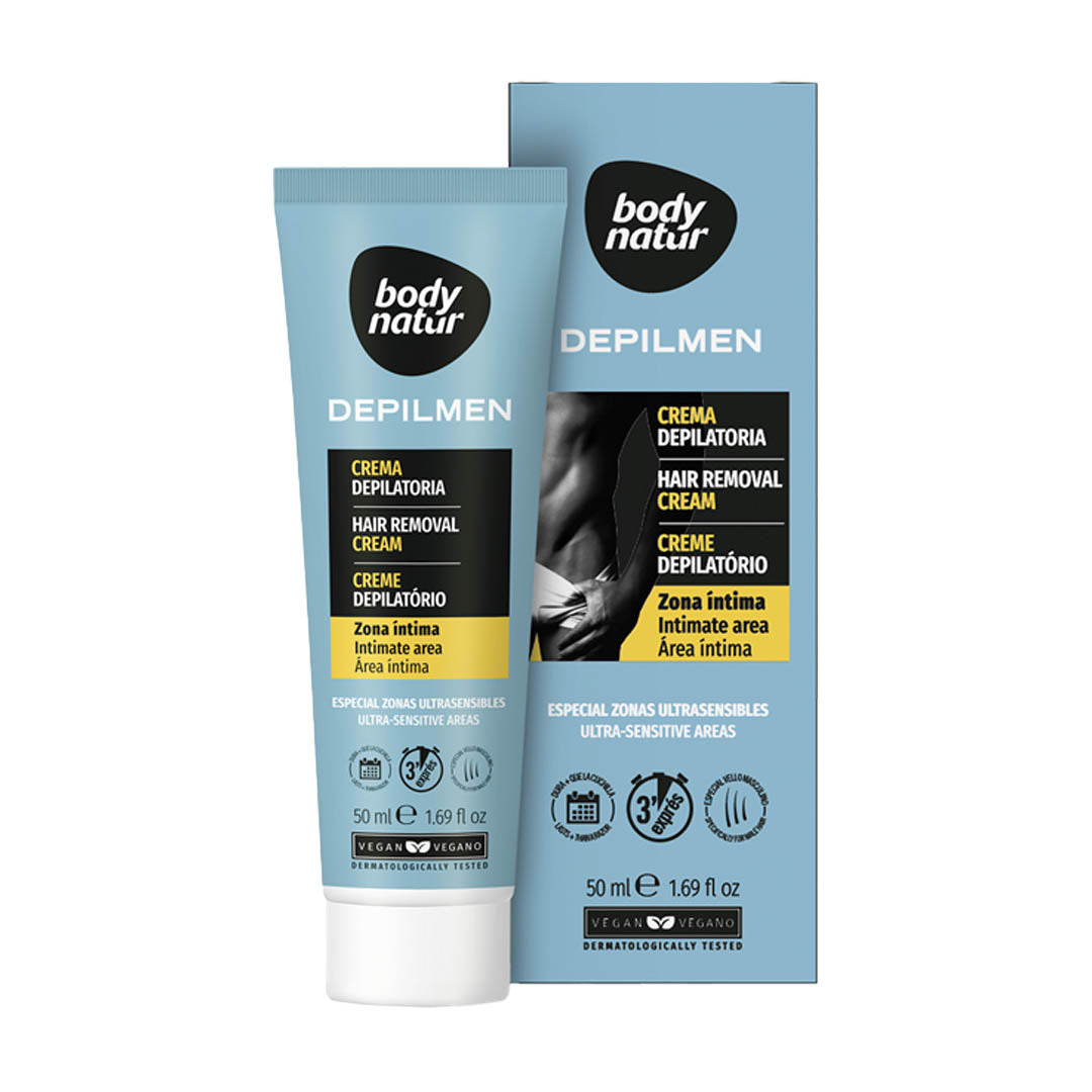 Body Natur Depilmen Hair Removal Intimate Cream - Medaid