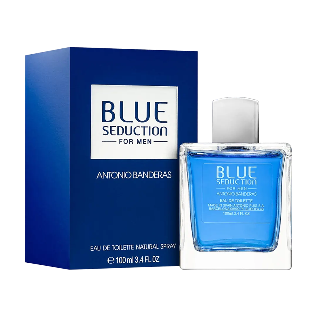 Antonio Banderas Blue Seduction Eau De Toilette Pour Homme - 100ml - Medaid