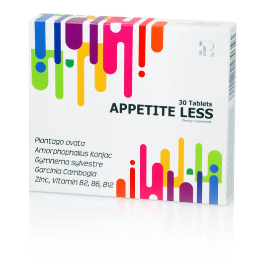 Appetite Less Dietary Supplement - 30 Tablets - Medaid