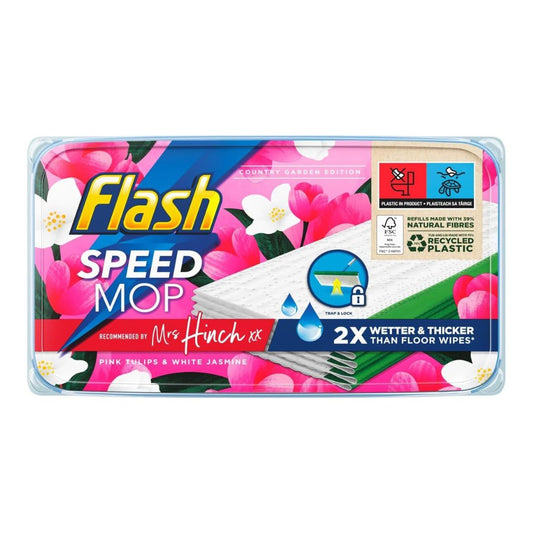 Flash Speedmop Wet Refill Pads Wild Orchid 24ct Pink Edition - Medaid International