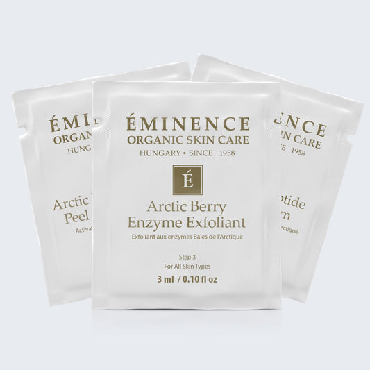 Arctic Berry Illuminating System Card Sample  (including all 3 Steps) - Medaid