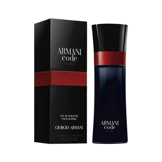 Armani code A-List Eau De Toilette Pour Homme - 75ml - Medaid