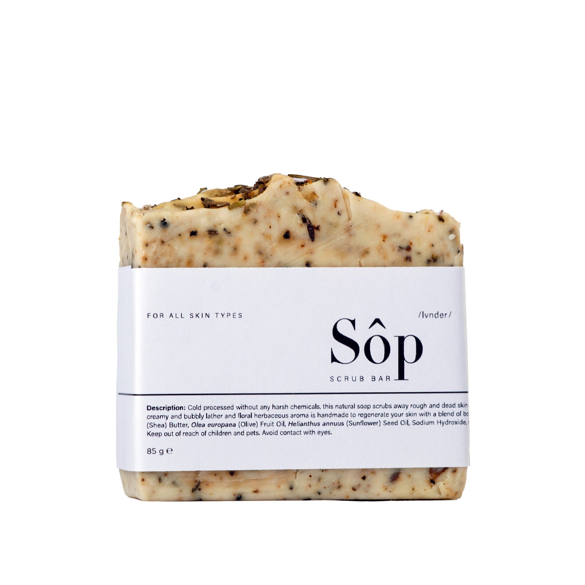 Sôp Lavender Scrub Bar - Medaid