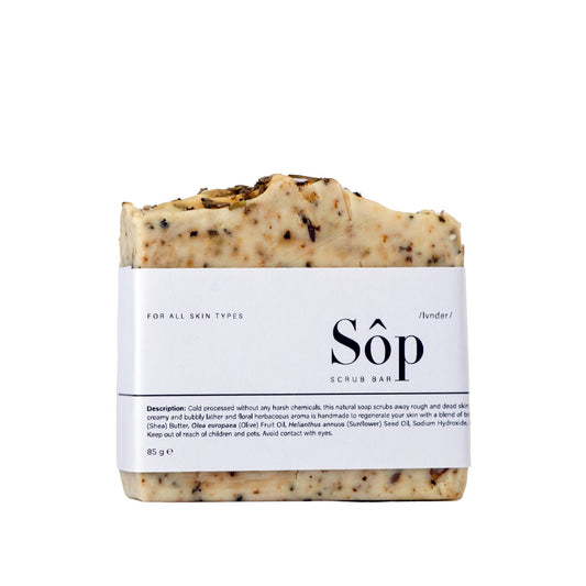 Sôp Lavender Scrub Bar - Medaid