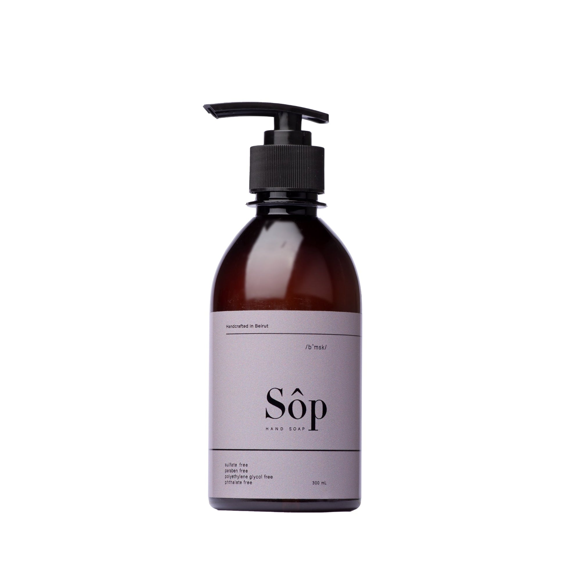 Sôp Natural Liquid Soap Black Musk - Medaid International