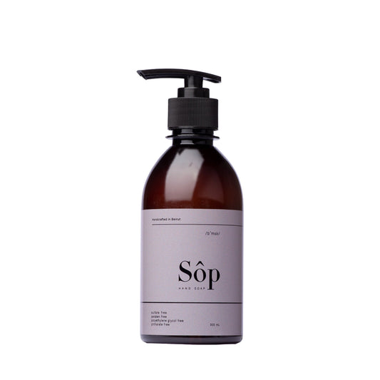 Sôp Natural Liquid Soap Black Musk - Medaid International