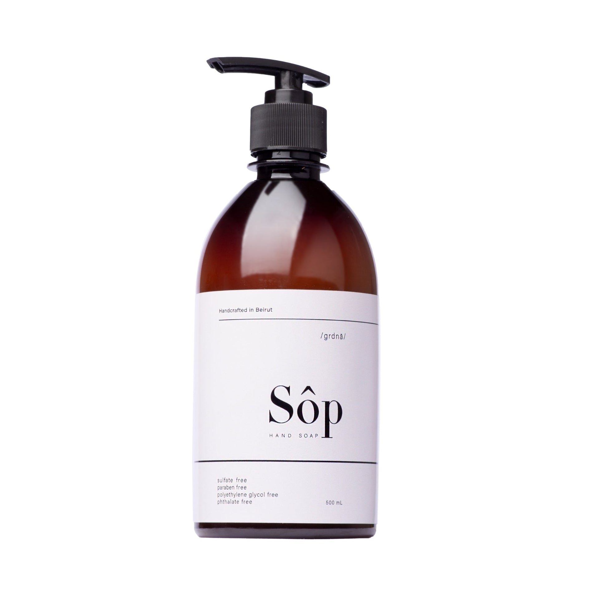 Sôp Natural Liquid Soap Gardenia - Medaid International