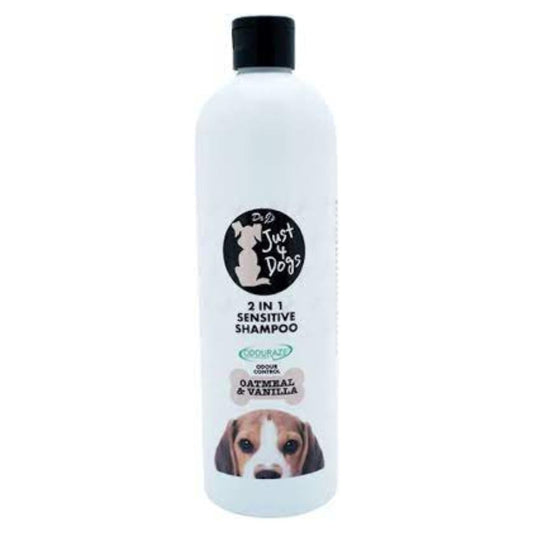 JUST 4 DOGS SHAMPOO 2IN1 SENSITIVE OATMEAL - Medaid International