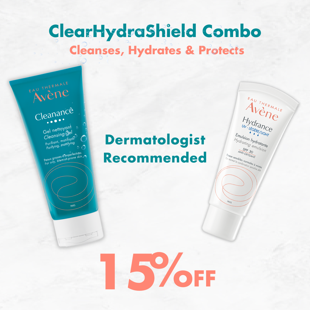 Avene Clear Hydra Shield Combo