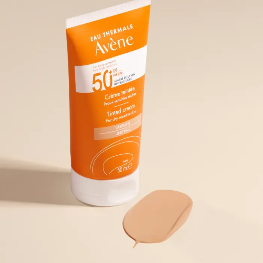 Avène Ultra Broad Spectrum Spf50+ Tinted Fluid For Normal To Combination Sensitive Skin