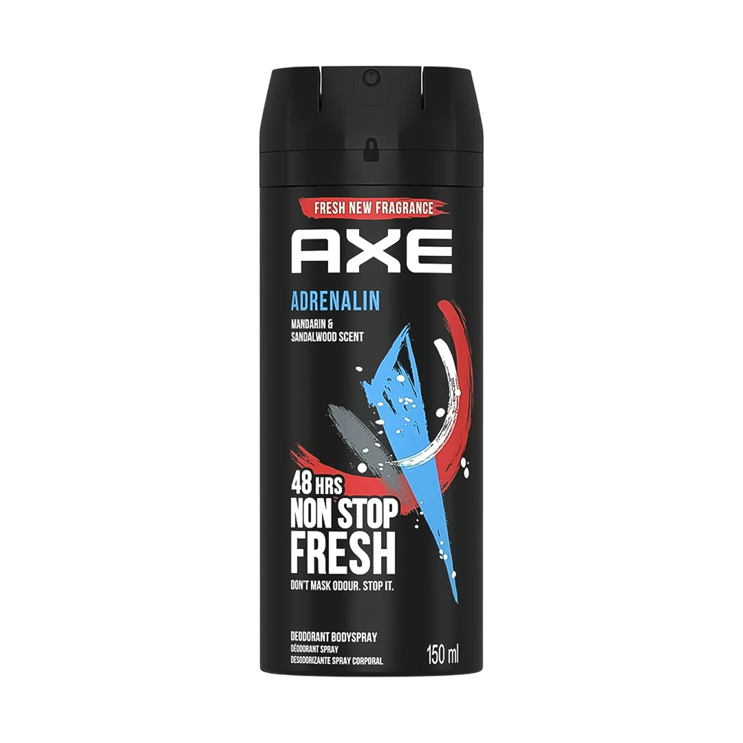 Axe Adrenalin 48h Deodorant Spray Pour Homme - 150ml - Medaid