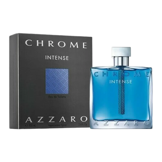 Azzaro Chrome Intense Eau De Toilette Pour Homme - 100ml - Medaid