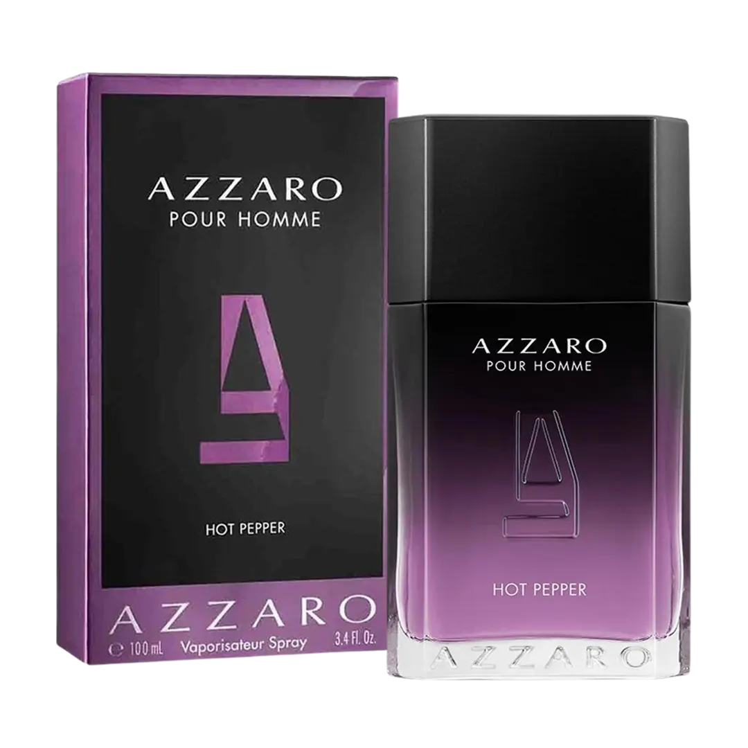 Azzaro Pour Homme Hot Pepper Eau De Toilette Pour Homme - 100ml - Medaid