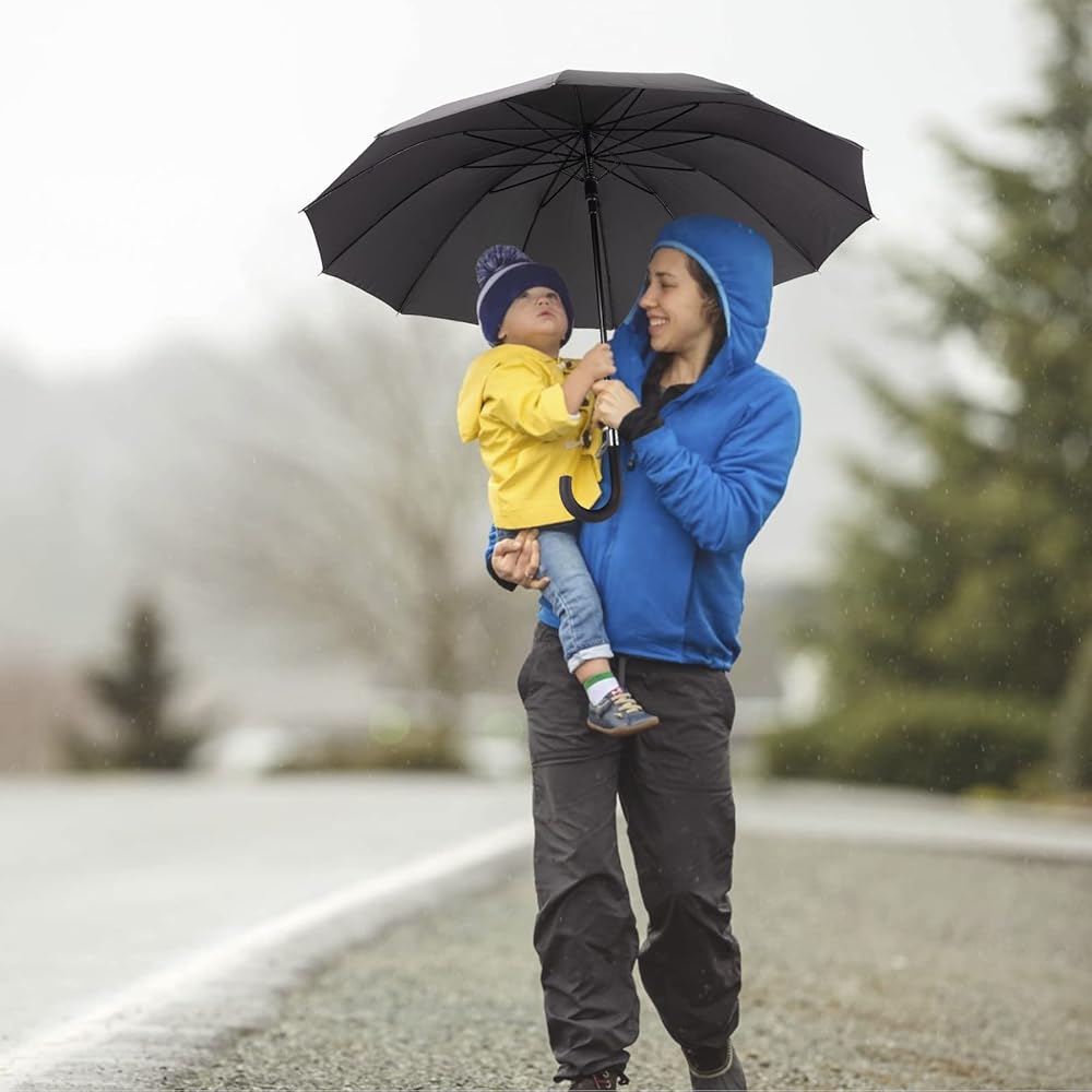 Heavy Duty Umbrella (Black) - Medaid International