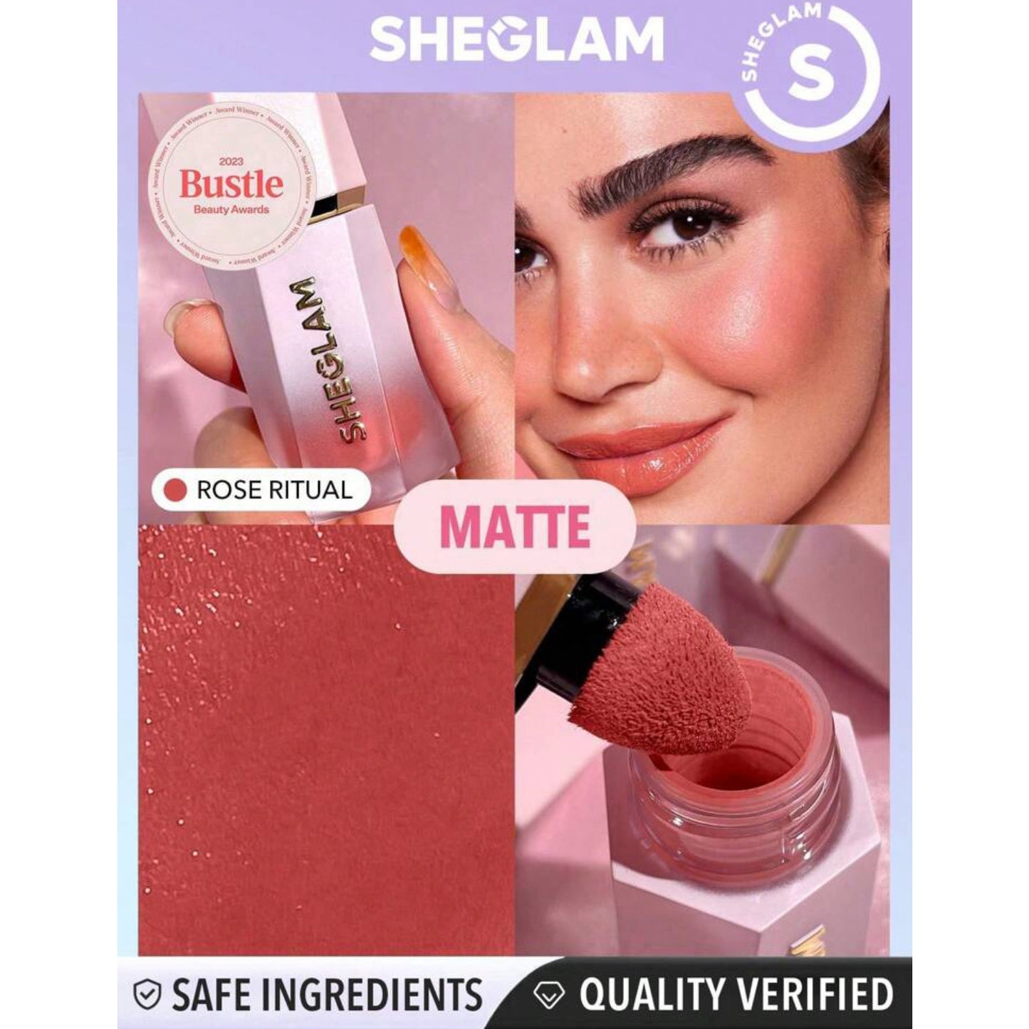 Sheglam liquid blush - All Colors - Medaid