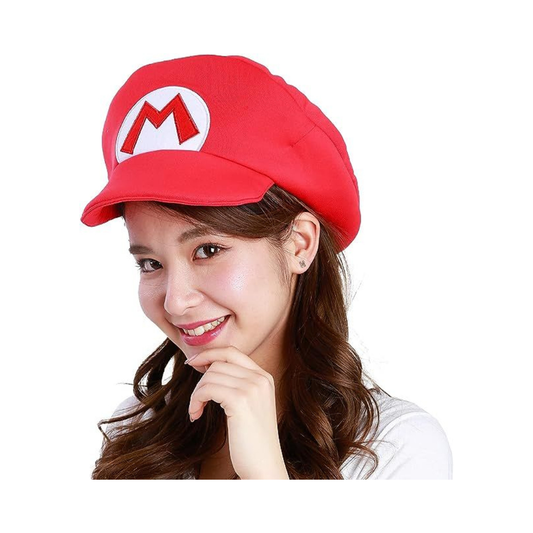 Super Mario Mario Hat Costume Headwear By Kigurumi - Medaid International