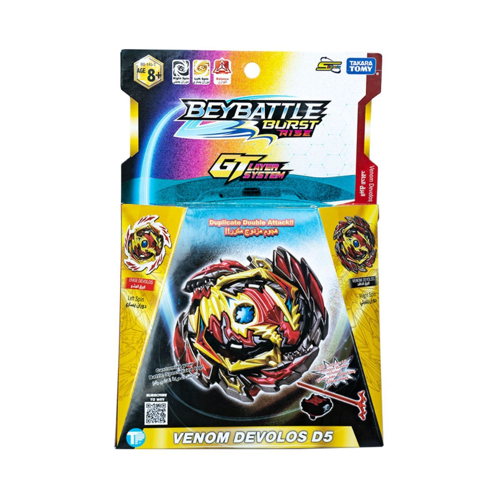 Beybattle Burst Starter Venom Devolos D5 - Medaid International