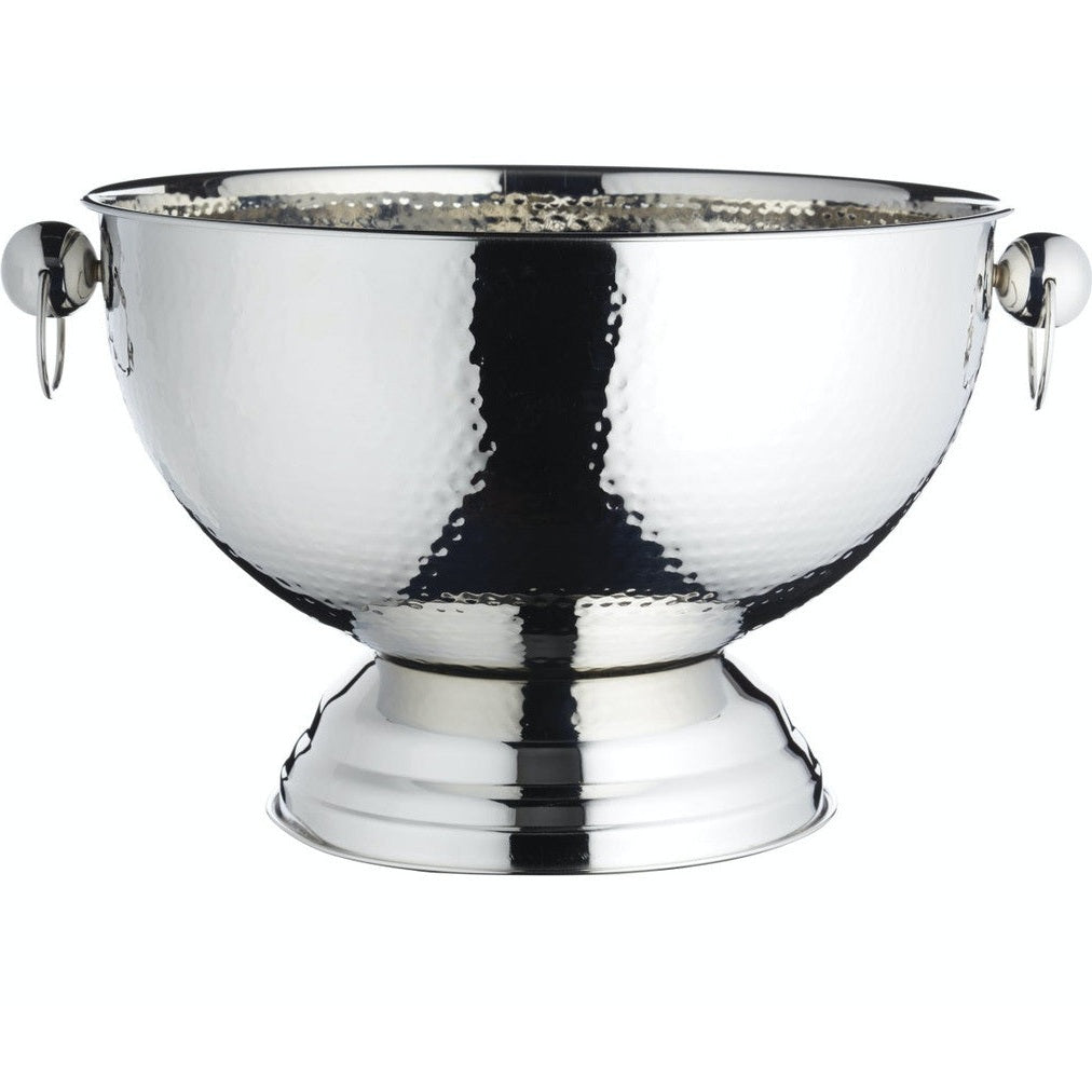 BarCraft Hammered Stainless Steel Champagne Bowl - Medaid International