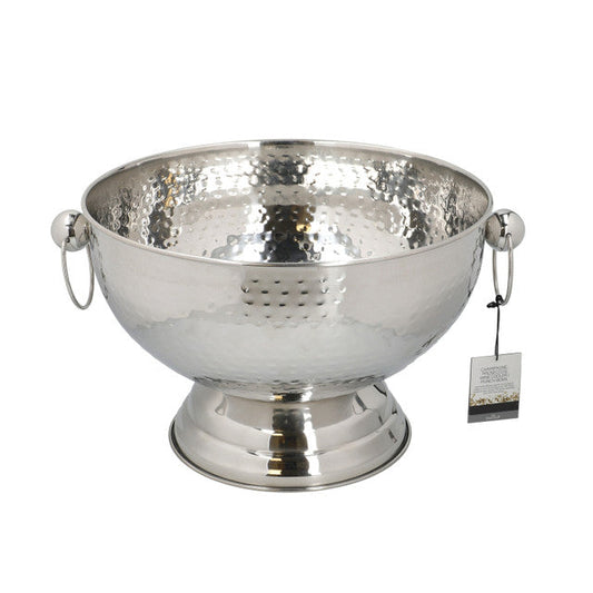 BarCraft Hammered Stainless Steel Champagne Bowl - Medaid International