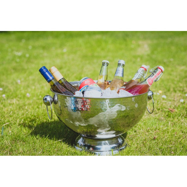 BarCraft Hammered Stainless Steel Champagne Bowl - Medaid International