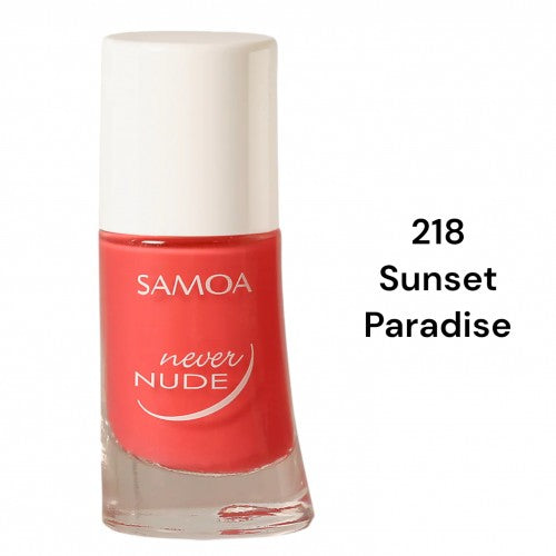 Samoa Never Nude Nail Polish - Sunset Paradise