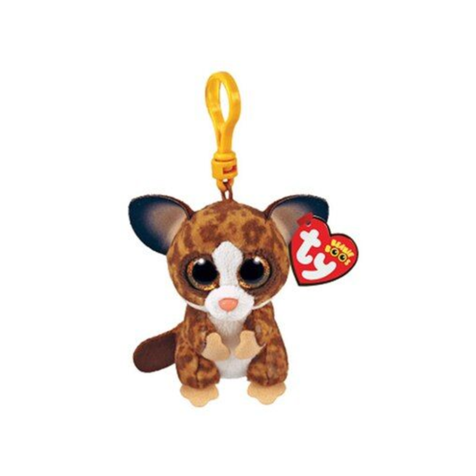 Beanie Boos Bushbaby Binky Brown Clip Plush - Medaid International
