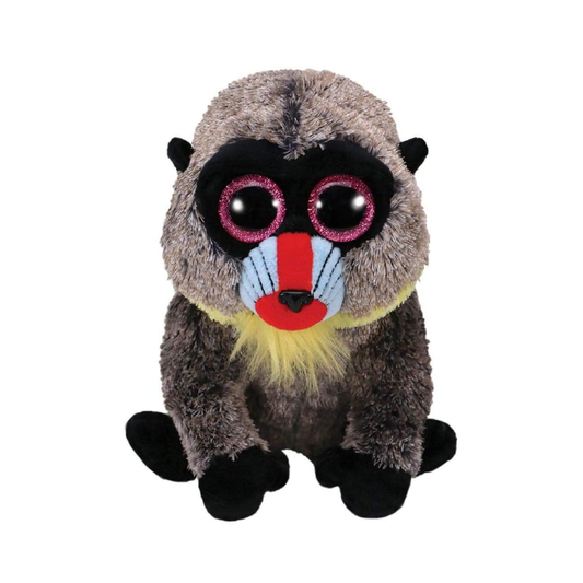 Beanie Boos Baboon Wasabi Grey  7" Plush - Medaid International
