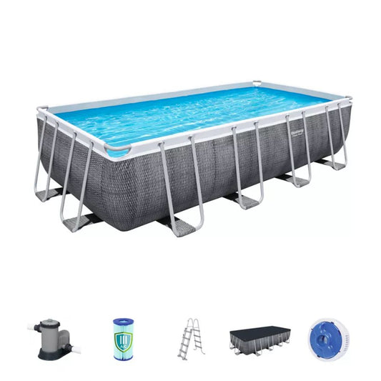 Power Steel, Pool Set 5.49 m x 2.74 m x 1.22 m - Medaid International