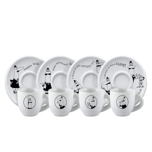 Set of 4 Moka Carousel Cups - Medaid International