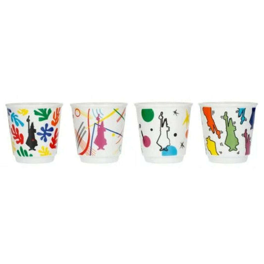 Espresso 4 Pcs Porcelain Cup - Medaid International