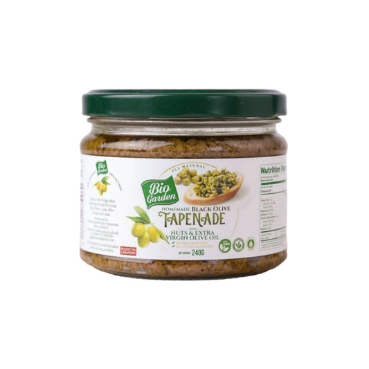 BIO GARDEN TAPENADE - BLACK OLIVE - Medaid International