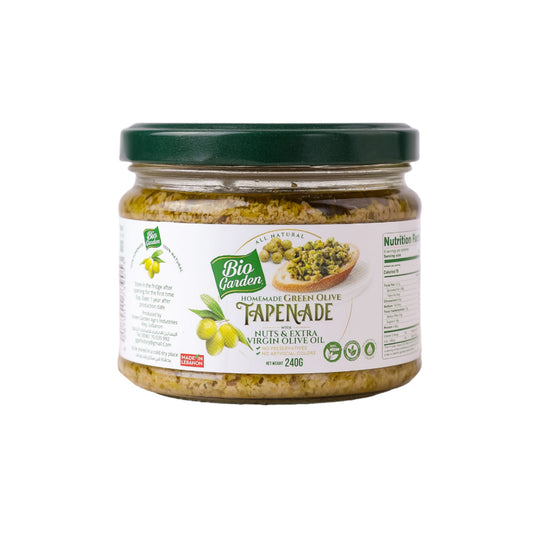 BIO GARDEN TAPENADE - GREEN OLIVE - Medaid International