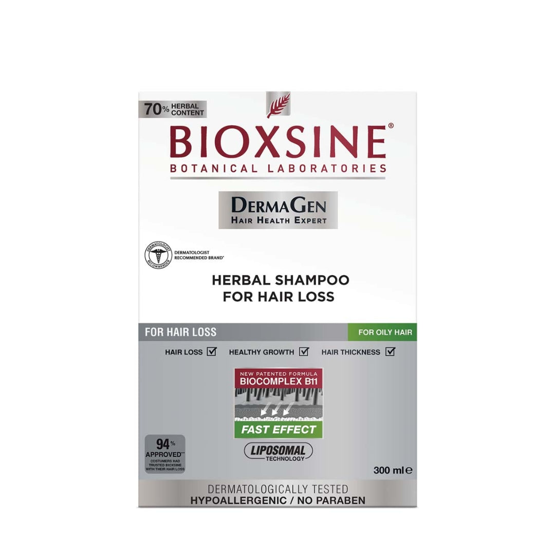 Bioxsine DG Shampoo For Oily Hair Loss 300ML - Medaid