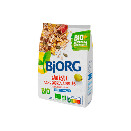 BJORG CÉRÉALES MUESLI SANS SUCRES AJOUTÉS - Medaid International
