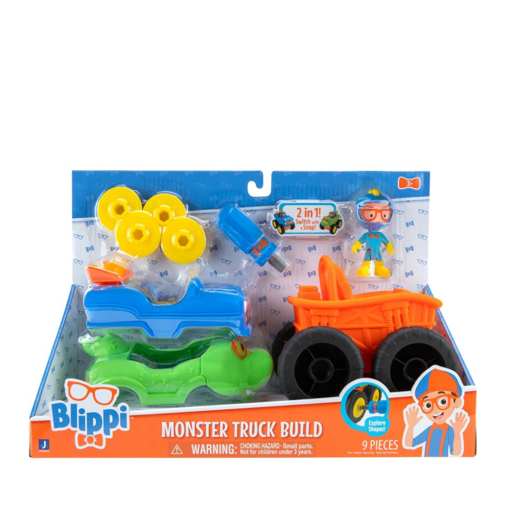 Blippi Feature Vehicle Monster Truck - Medaid International
