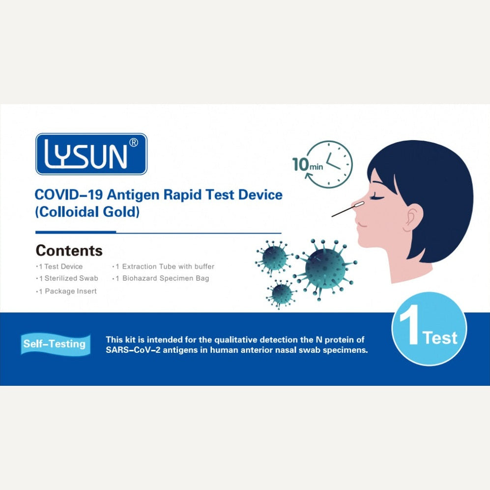 Lysun Covid-19 Rapid Coronavirus Rapid Test - Medaid International