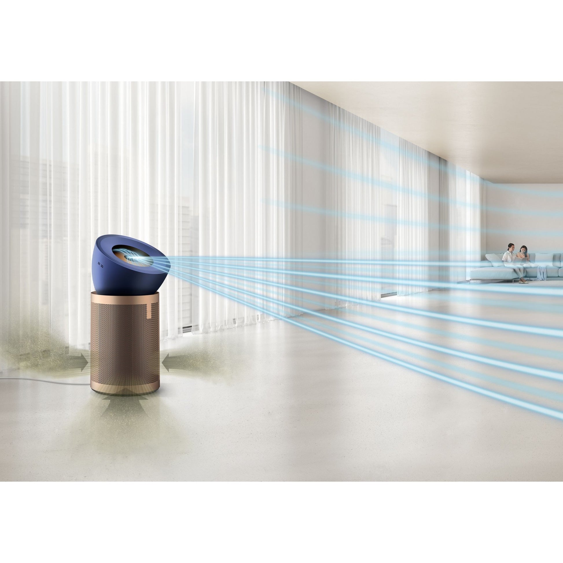 Dyson Purifier Big+Quiet Formaldehyde BP04 (Prussian Blue/Gold) - Medaid International