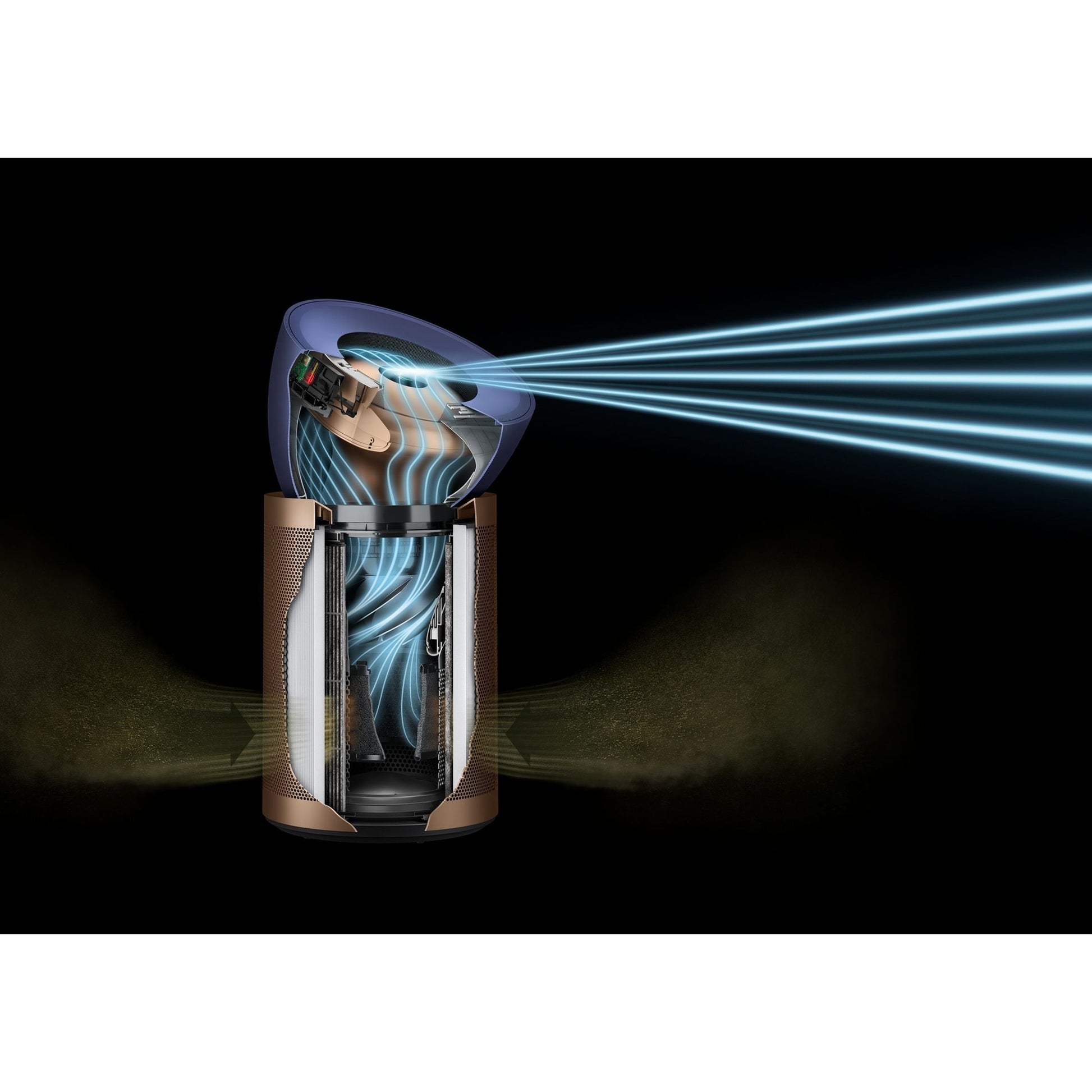 Dyson Purifier Big+Quiet Formaldehyde BP04 (Prussian Blue/Gold) - Medaid International